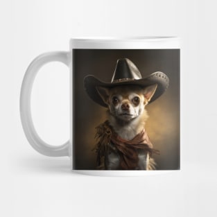 Cowboy Dog - Chihuahua Mug